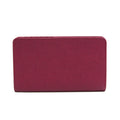 Pre-Owned Bvlgari Bvlgari Bvlgari 281715 Women's Leather Phone Wallet Purple,Red Color (Good)