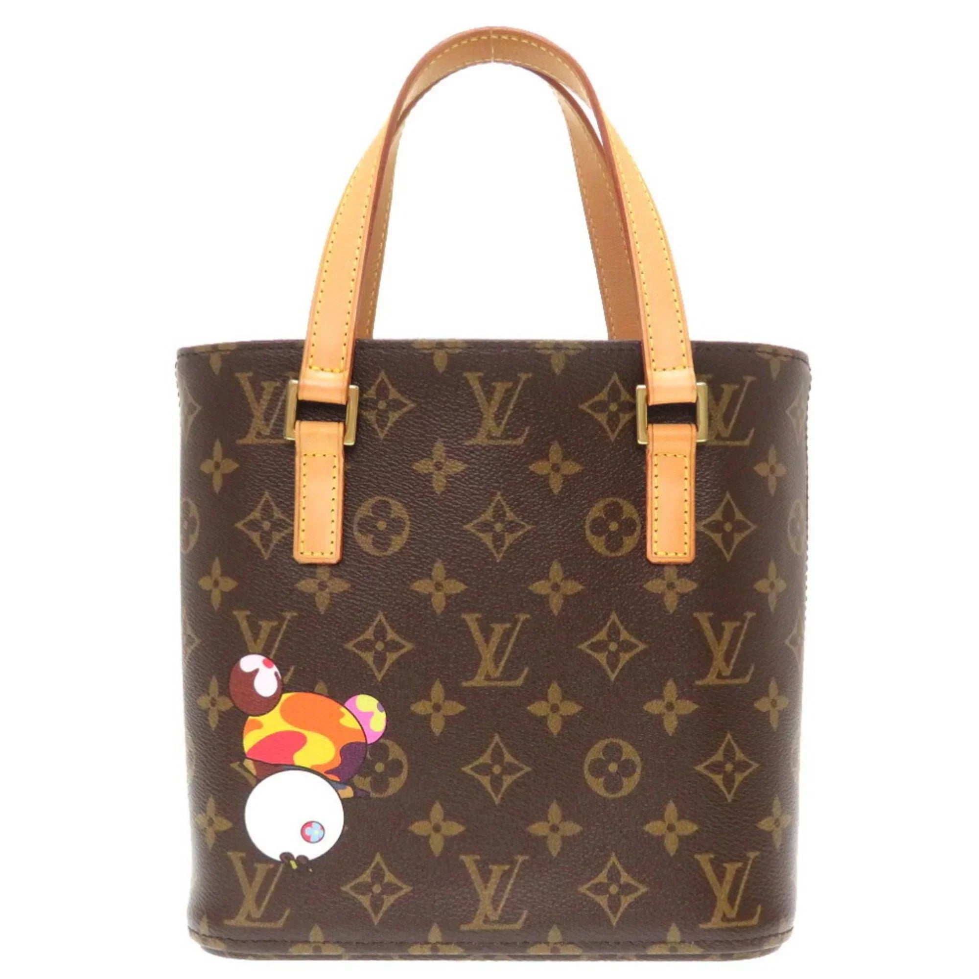 Pre-Owned Louis Vuitton Monogram Panda Vavan  Takashi Murakami Limited  Handbag (Good)