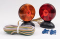Hopkins Towing Solutions Magnetic 2 Sided Towing Light Kit, , Amber and Red