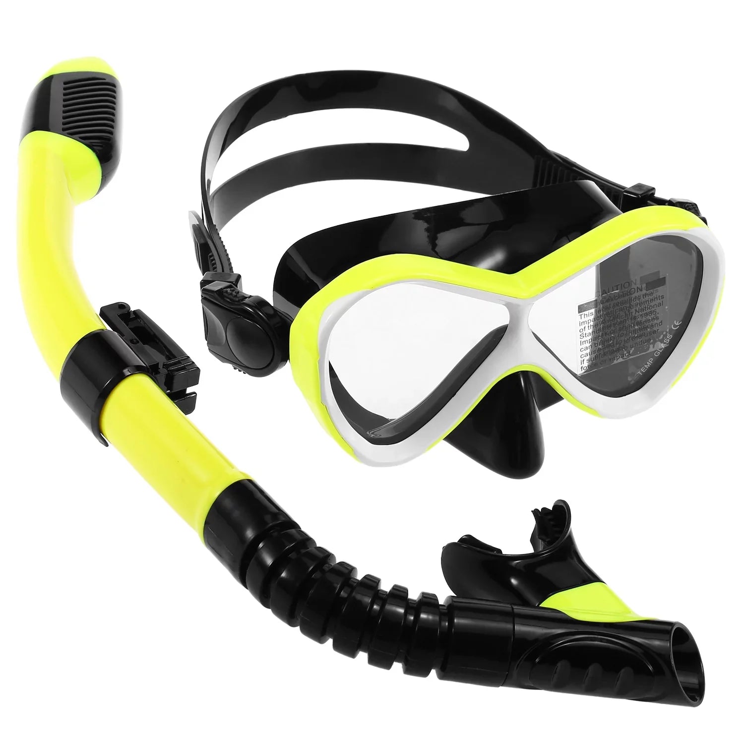 6588 Kids Professional Swimming Goggles with Dry Snorkel Tube Set -fog Goggles for Snorkel