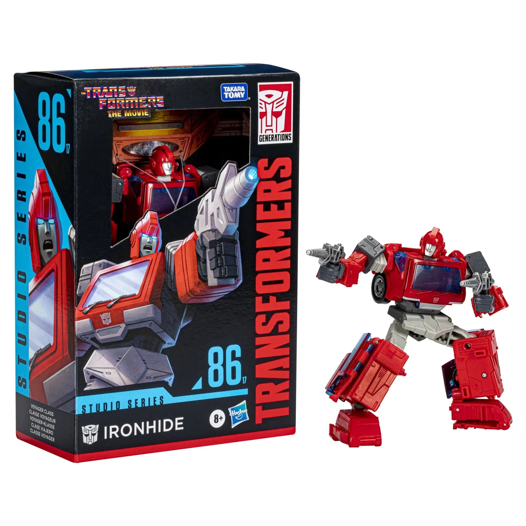 Transformers Studio Series 86-17 Voyager Class The Transformers: The Movie Ironhide Action Figure