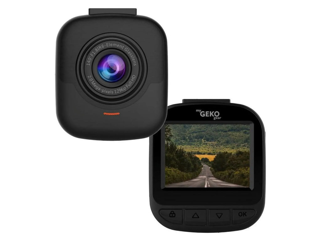 Papago  Orbit 530 1296p Dash Cam with Night Vision and 16GB Micro  Card