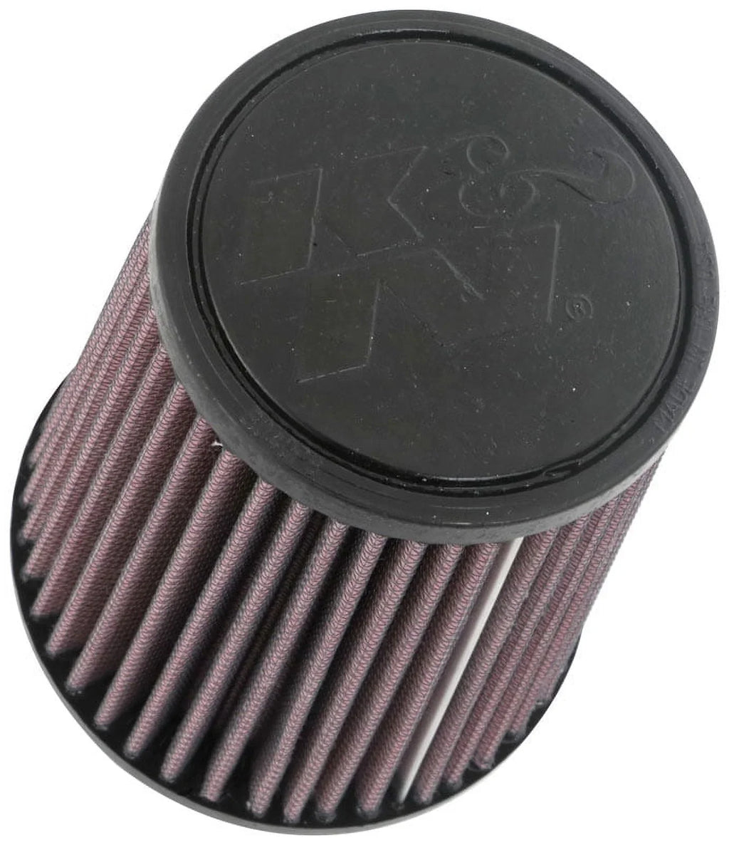 & Universal Clamp-On Air Filter: High Performance, Premium, Washable, Replacement Filter: Flange Diameter: 3 In, Filter Height: 6 In, Flange Length: 1.75 In, Shape: Tapered Round, -4650