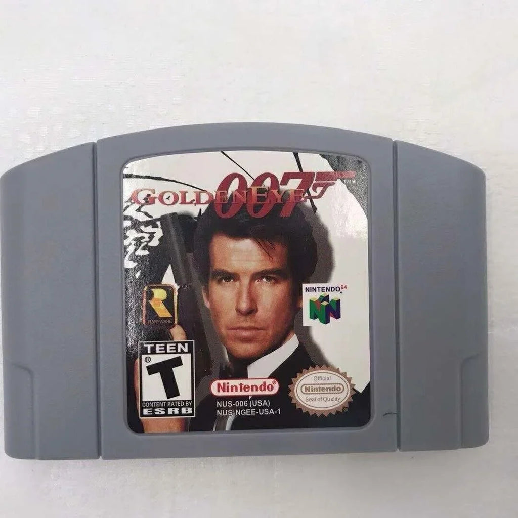 Mario Kart 64 Smash Bros Party 1 2 3 GoldenEye 007 Video Game For Nintendo