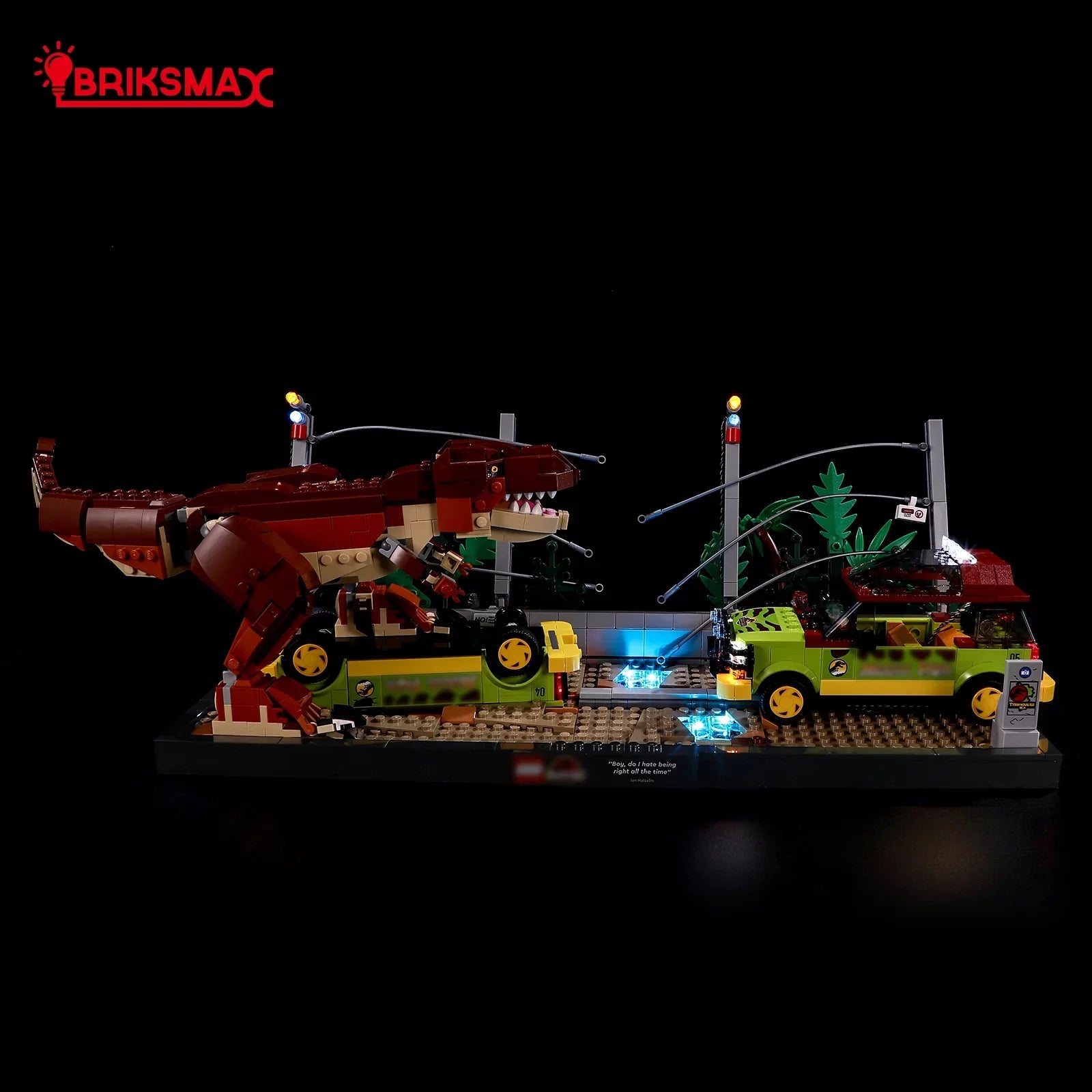 Led Light Kit for Legos Jurassic World™ . rex Breakout 76956 Building Blocks Model(Not Include the Building Model)