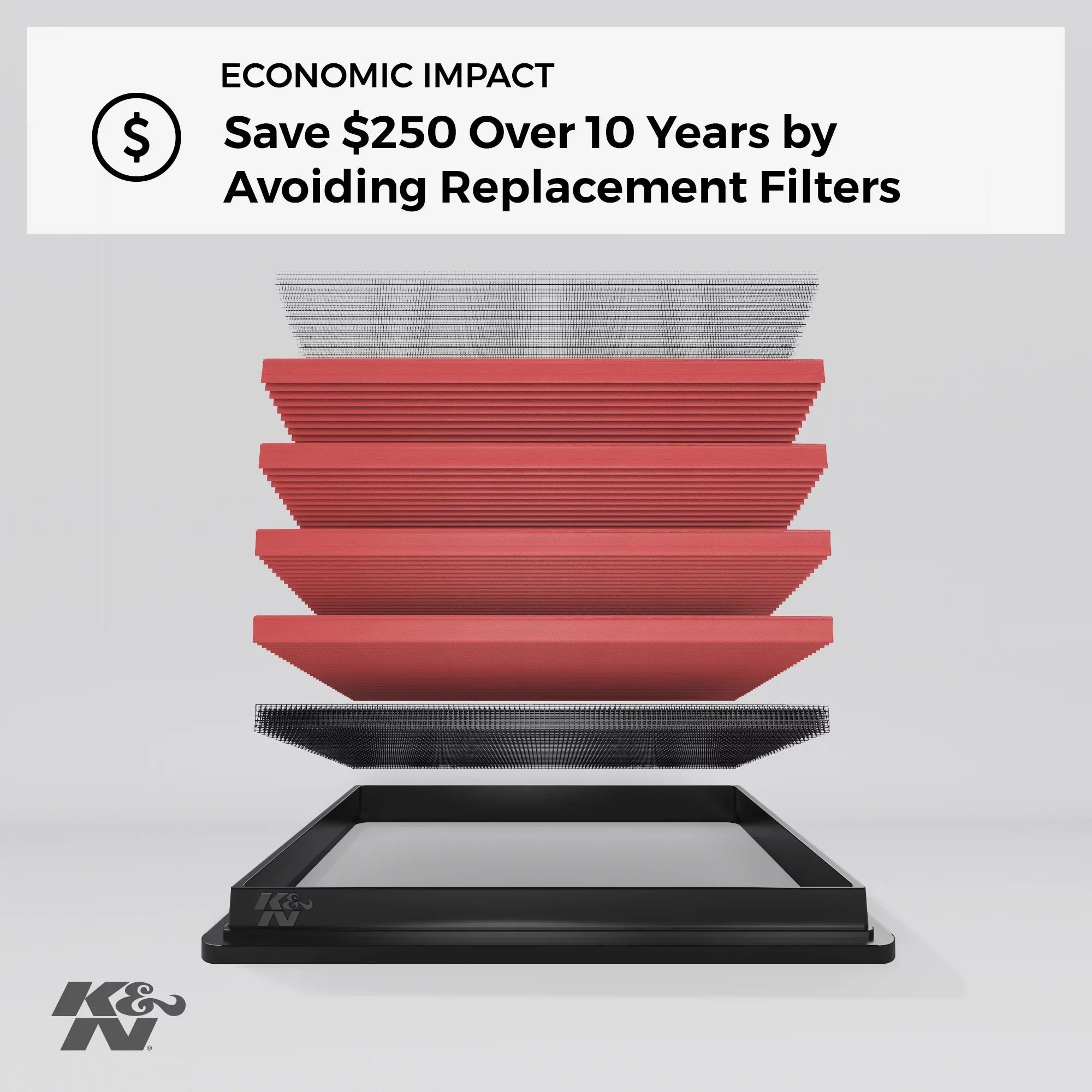 & Engine Air Filter: High Performance, Premium, Washable, Replacement Filter: 2007-2016  (Cooper, Cooper Countryman, Cooper Paceman,  Cooper Clubman), 33-2386