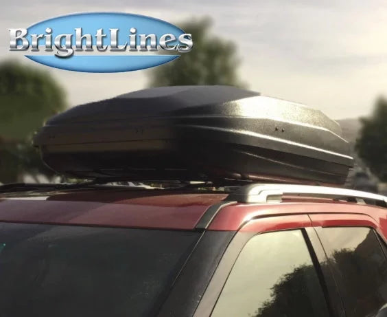 Roof Rack Crossbars Replacement for Ford Explorer 2011-2015 a Set of 2pcs, Black Aluminum Top Cargo Rack