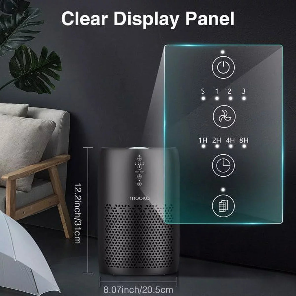 HiSmartLife Air Purifier for Home Large Room 861 sq ft,   Filter Air Cleaner for Bedroom Office