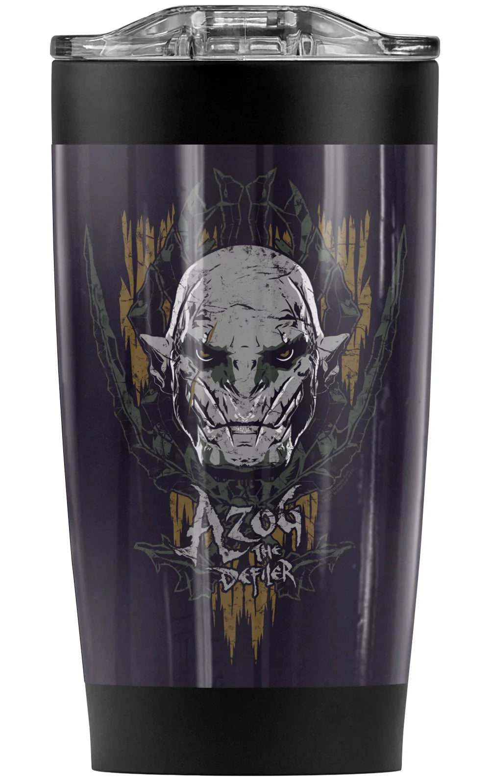 The Hobbit/Azog Stainless Steel Tumbler 20 oz Coffee Travel Mug/Cup, Vacuum Insulated & Double Wall with Leakproof Sliding Lid | Great for Hot Drinks and Cold Beverages