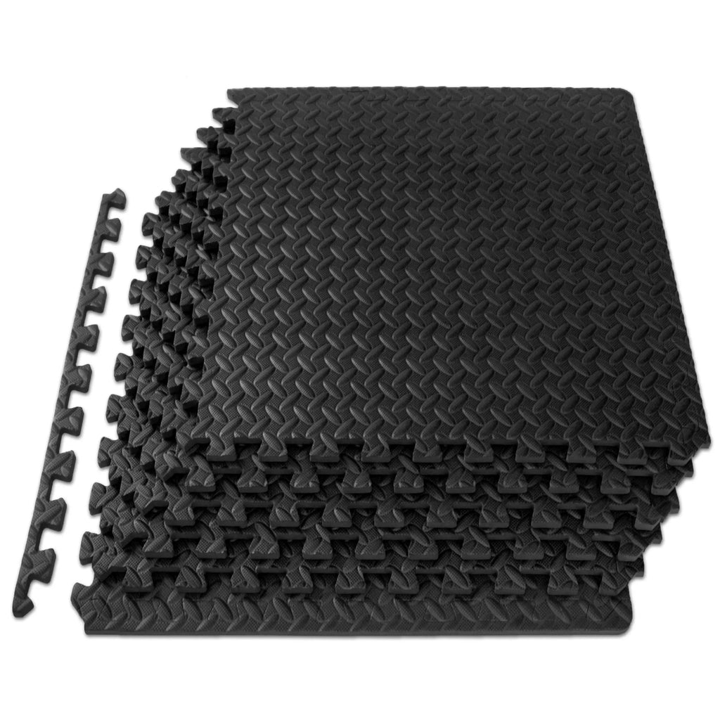 10pcs Eva Interlocking Foam Floor Mats - Ideal for Home & Gym Workouts, Thick and Durable Mat