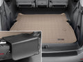 WeatherTech Cargo Trunk Liner with Bumper Protector fit with 2018-2024 Honda Odyssey - Behind 2nd Row Seating With Bumper Protector, Tan