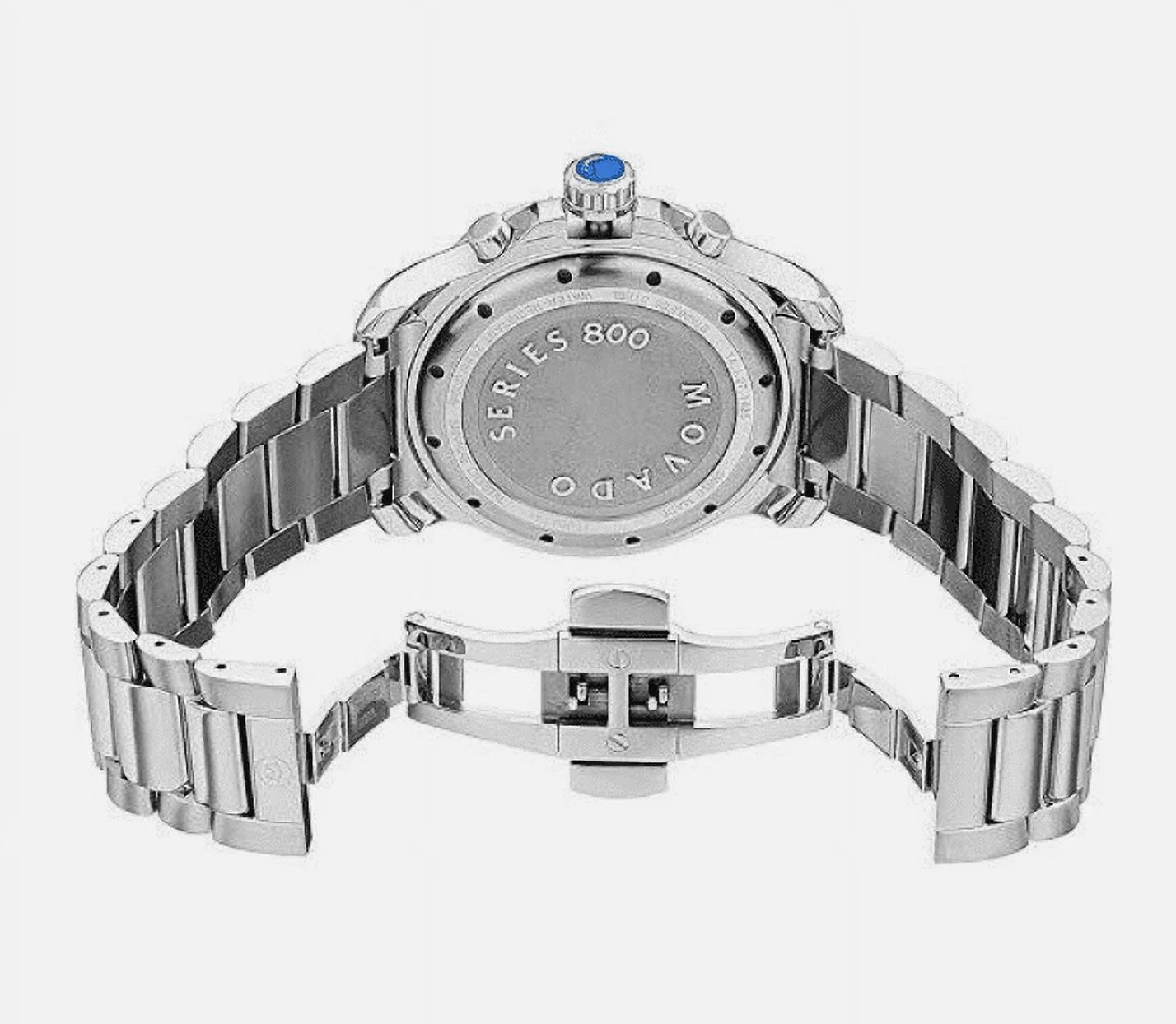 Movado Collection Series 800 Blue Dial Mens /Steel Swiss Made Watch 2600151
