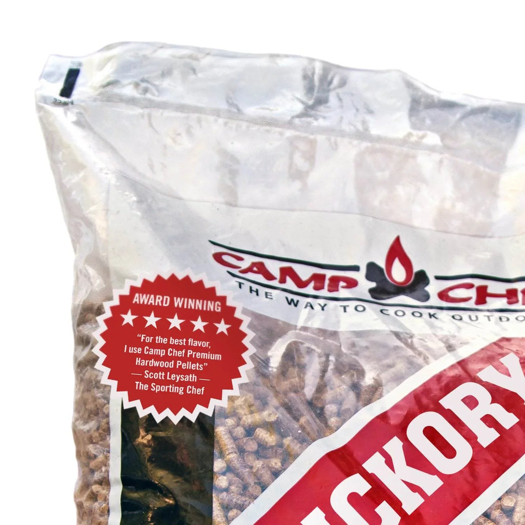 Camp Chef Smoker Grill Premium Hickory  Hardwood Pellets, 20 lbs (2 Pack)