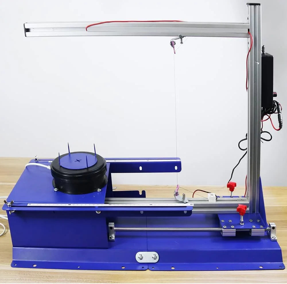 PreAsion Vertical Electric Rotary Molti-functional Hot Cutting Machine Tabletop Hotwire Cutter 110-220V