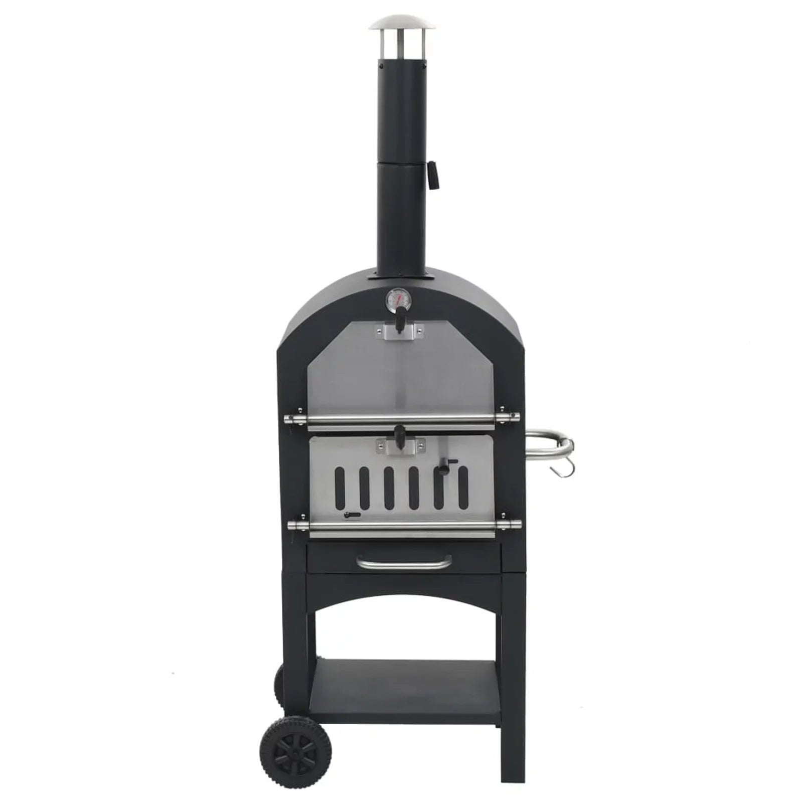 Suzicca Charcoal Fired  Pizza Oven with Fireclay Stone