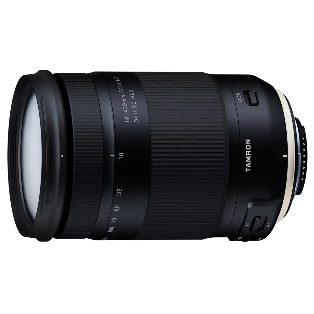 Tamron 18-400mm f/3.5-6.3 Di    All-In-One Zoom Lens for Nikon Mount with 72mm Filter Sets Plus 64GB Accessories Bundle
