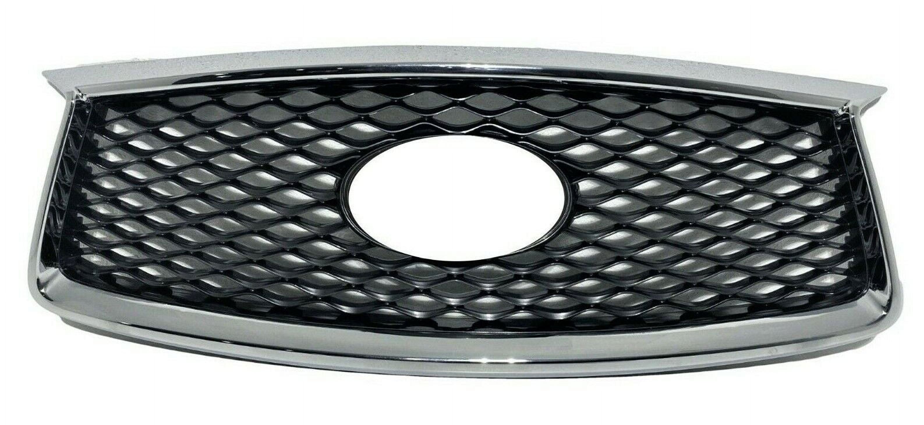 2019 2020 2021 Compatible With Infiniti  Grille Front Bumper Upper Grille With Camera Option