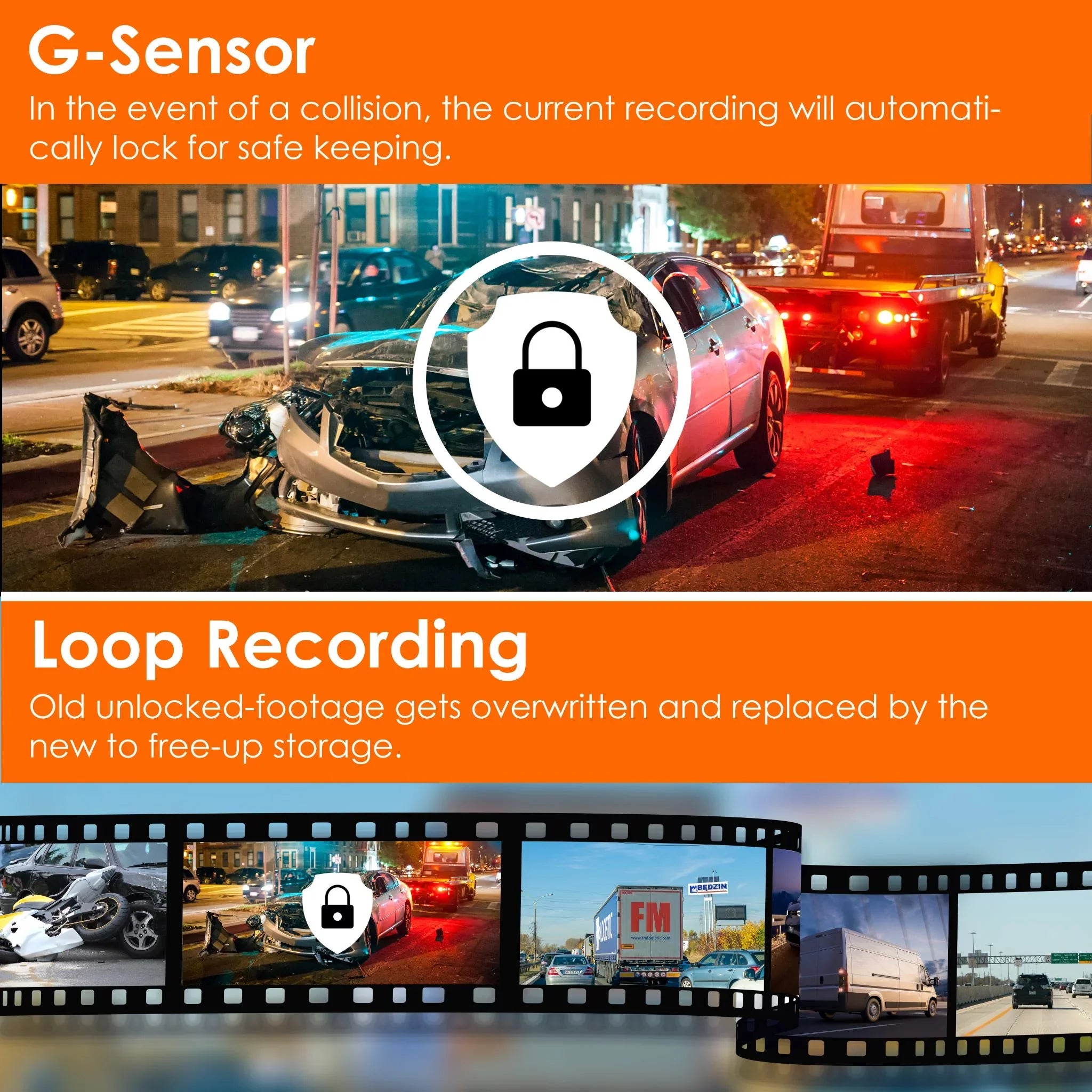 Rexing  3 Channel 1440p+1440p+1440p Front, Cabin and Rear Camera Dashcam with Built-in Wi-Fi &