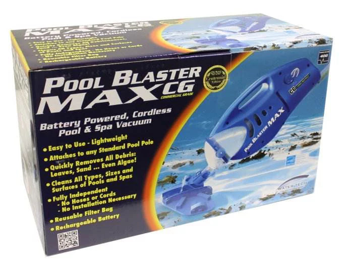 Water Tech Pool Blaster Max  Handheld Battery Cleaner Swimming Pool/Spa Vacuum