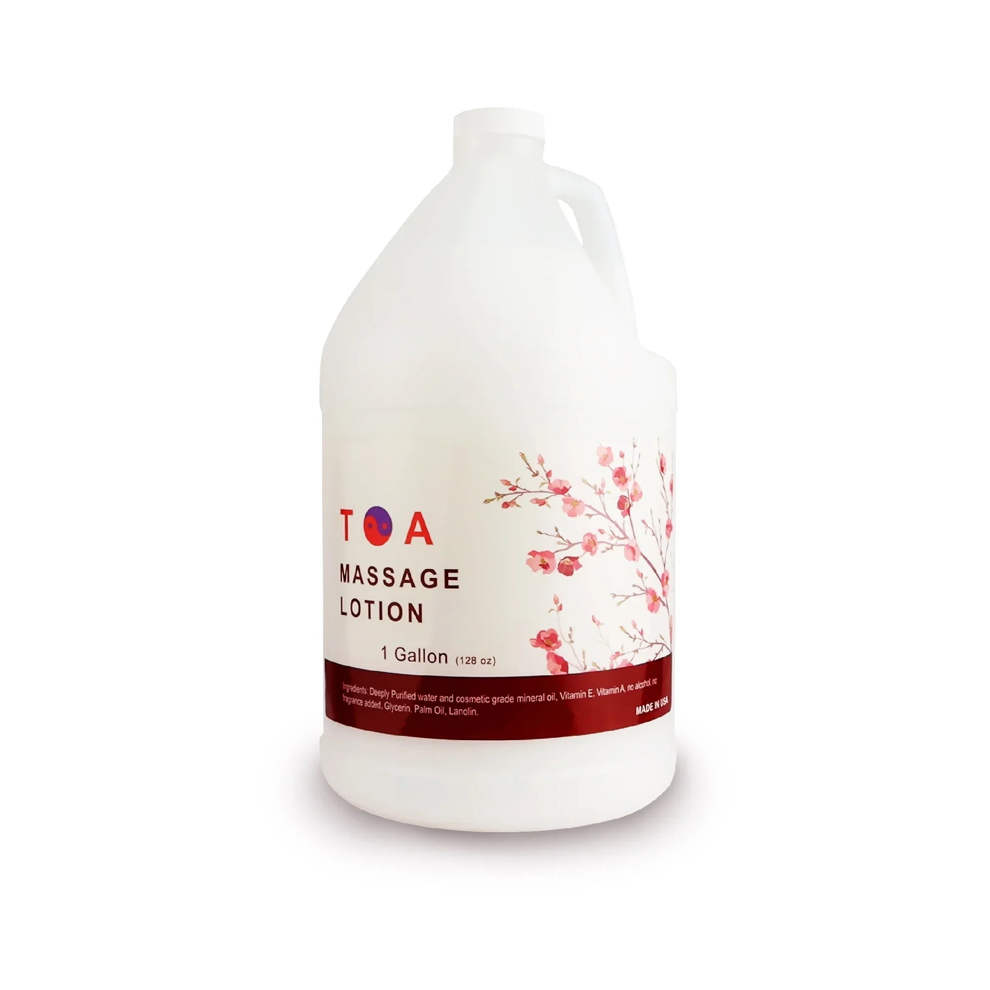 Unscented Massage Lotion Body Moisturizing Gallon Bottle (1 Gallon)