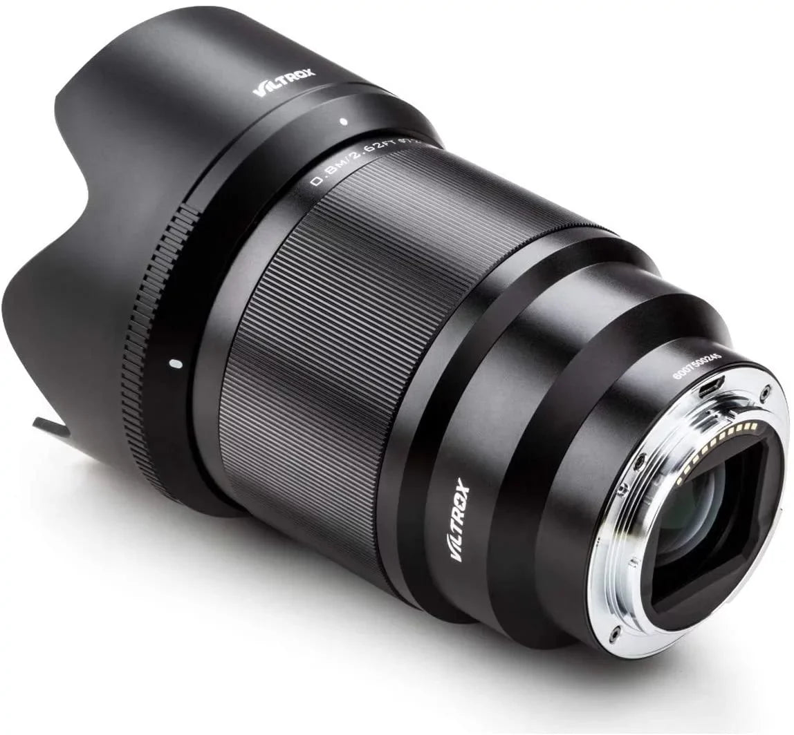 Viltrox 85mm .8  Full-Frame Sony -Mount Camera Lens Support  Auto Focus for Sony     a6500 a6400 a6300- Black