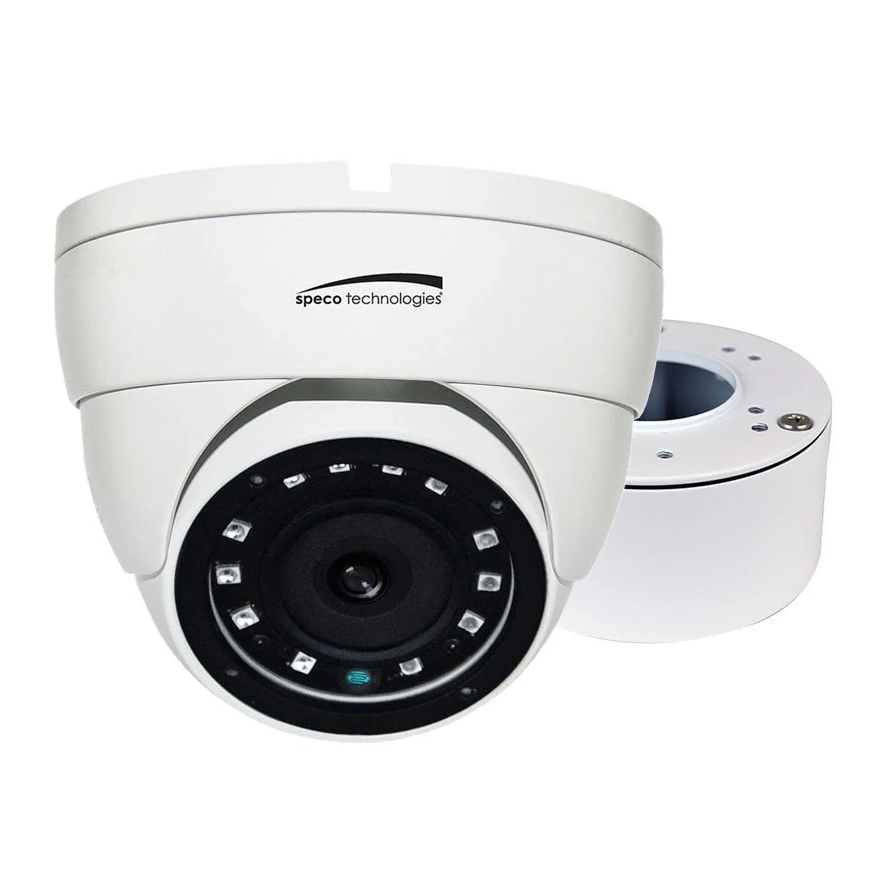 Speco  2 Megapixel Full  Surveillance Camera, Color, Eyeball, White