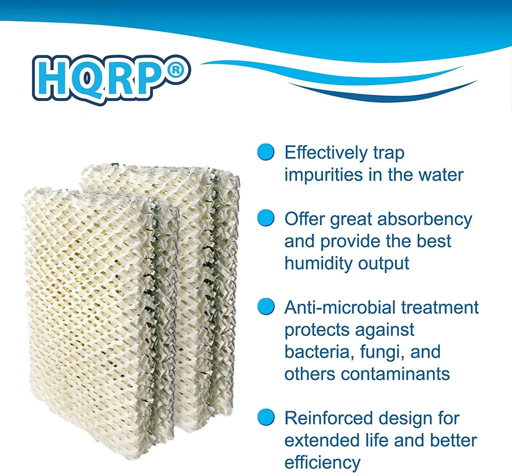 4-Pack Wick Filter Compatible with Essick Air  Replacement Compatible with  /  Evaporative Humidifier