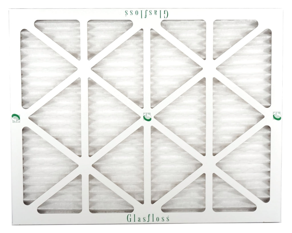 Glasfloss 14x25x1 -  10 -Qty:4 - Furnace Air Filter - Made in  (Actual Size: 13.5 x 24.5x7/8 inch)