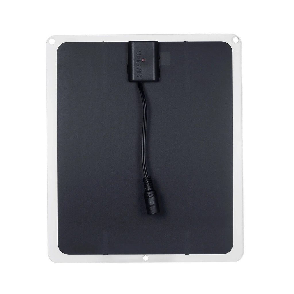 10W Solar Panel with  Port Car Chargers Charge for 12V-Battery Portable Completed Accessories for Outdoor Camping Hiking Fishing Climbing