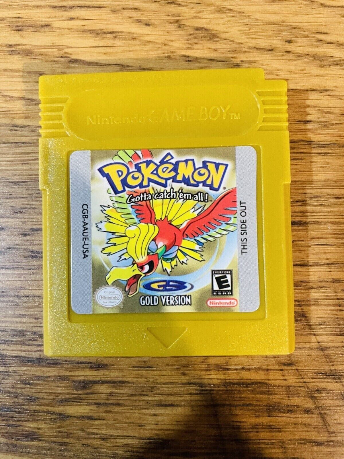Pokemon Gold Version - Gameboy Color - Tested And Working
