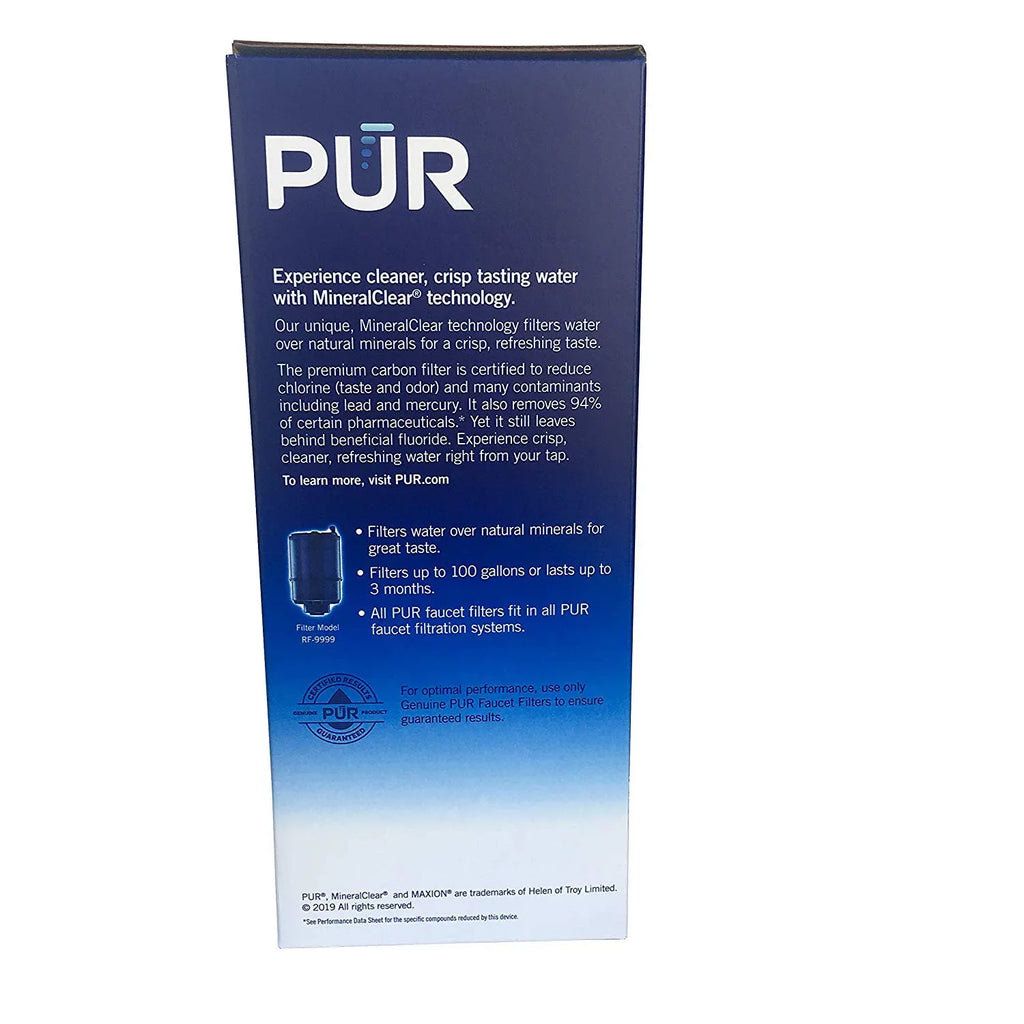 Faucet Mount Replacement Water Filter, Blue, 5 Pack