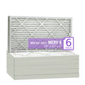 18x22x218x22x2, Purolator  Extended Surface Pleated Air Filter, Mechanical  8, (6 Pack)