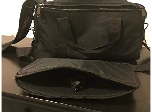 GunClub Range Bag with Removable Hook & Loop Dividers, Black, Medium