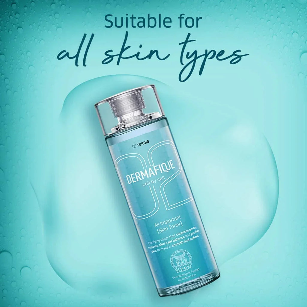 Dermafique All Important Skin Toner, Aqua Marine, 150ml