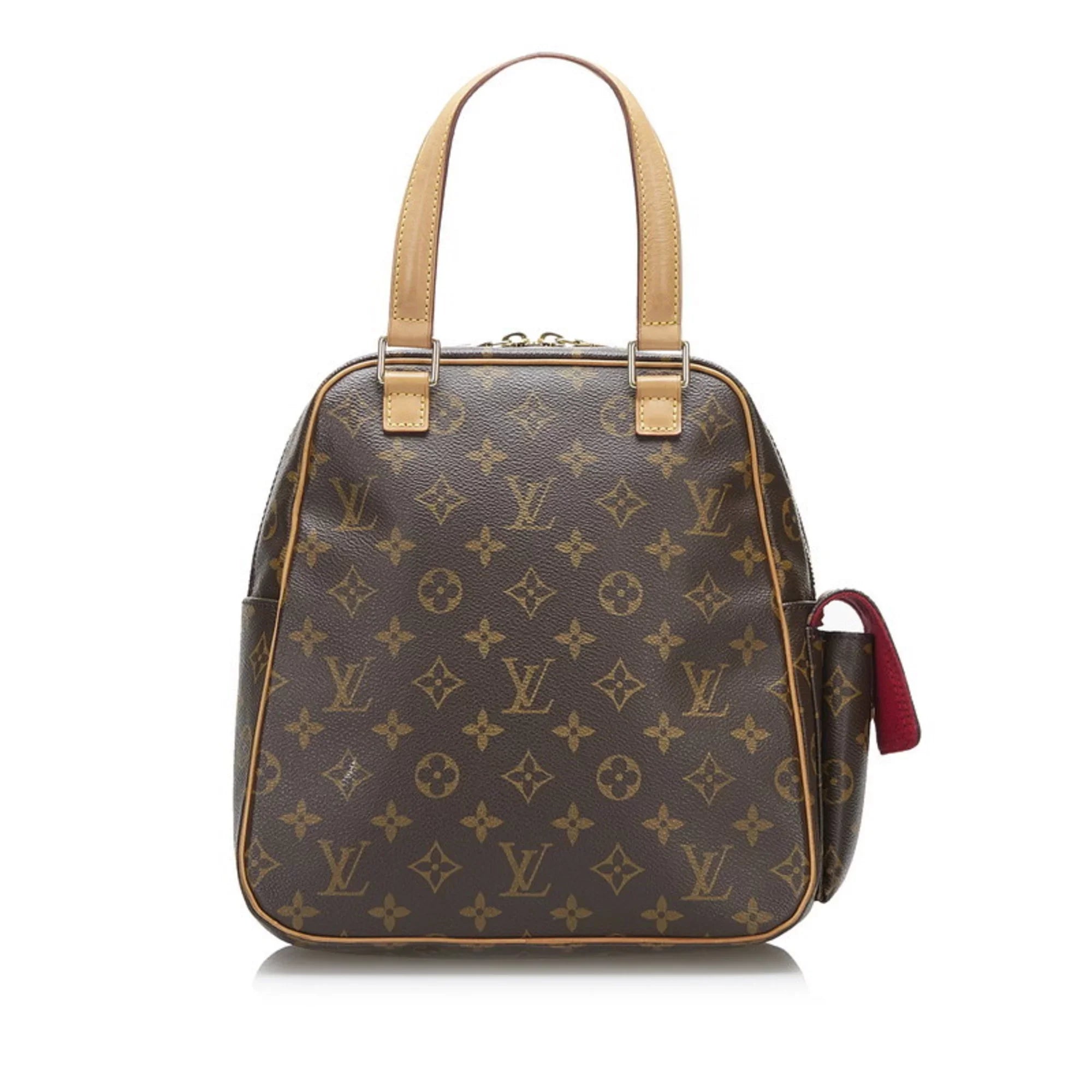Pre-Owned Louis Vuitton Monogram Exantry Cite Handbag  Brown  Leather Ladies   (Good)