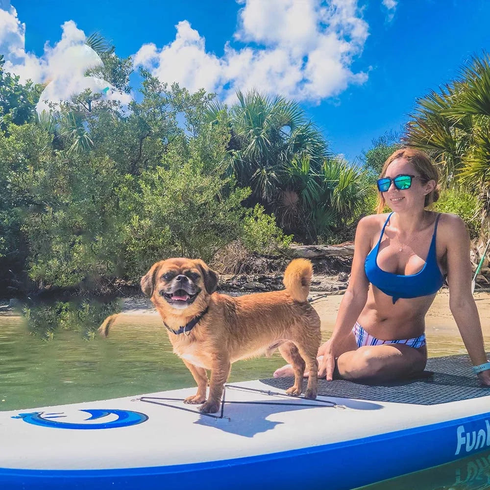 Inflatable Stand-Up Paddle Board - 335  82  15 Cm, Max Load Bearing of 150KG - Complete Accessories, Adjustable Paddle and Pump, Travel Backpack