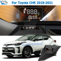 Car Electronic  Head Up Display Speedometer Projector For Toyota  - 2018-2021 Safe Driving Screen Airborne computer left hand drive