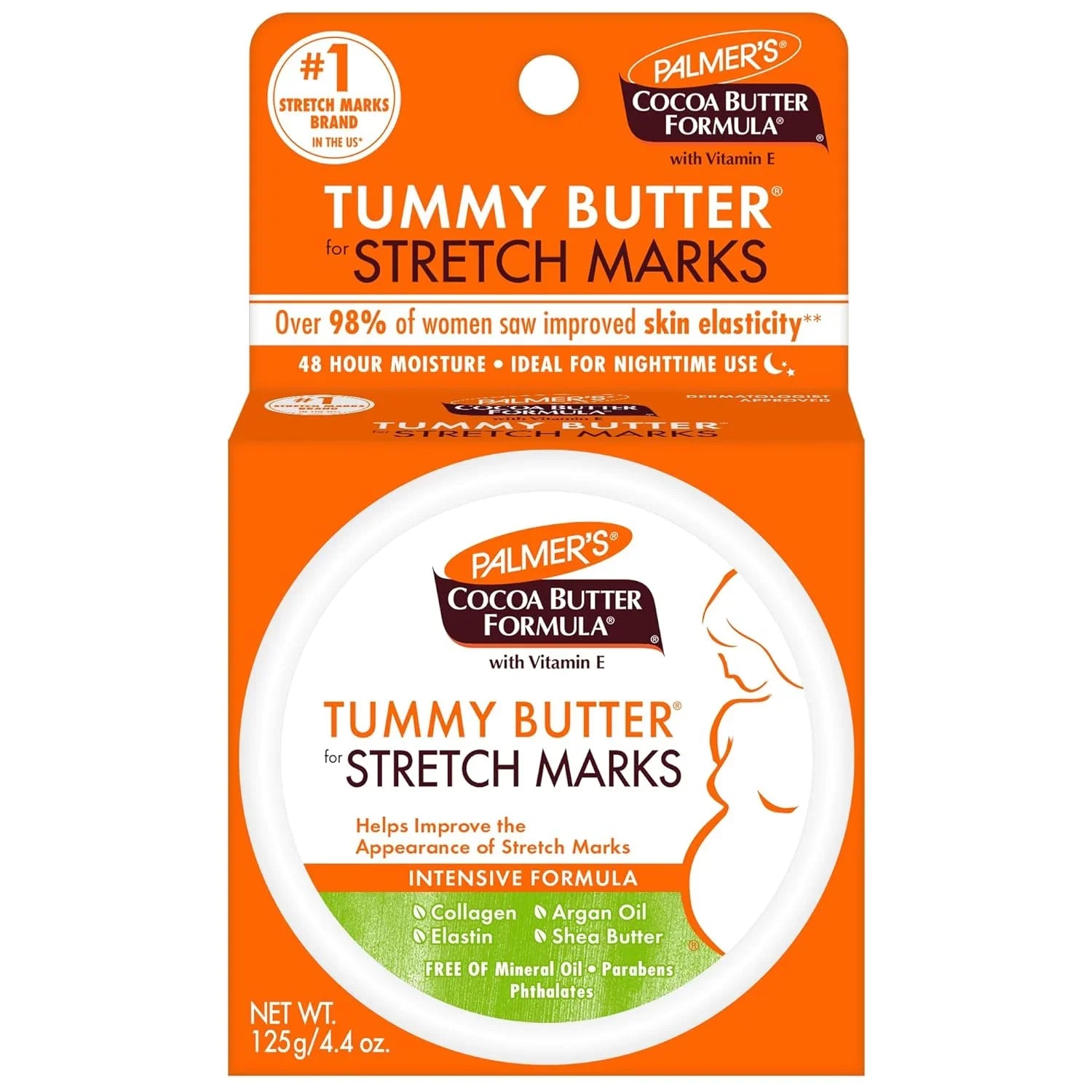 Palmers Cocoa Butter Formula Tummy Butter For Stretch Marks, 4.4 Oz, 3 Pack
