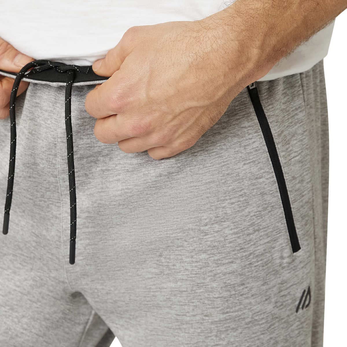 Eddie Bauer Mens Midweight Performance Jogger (Gray,Small)