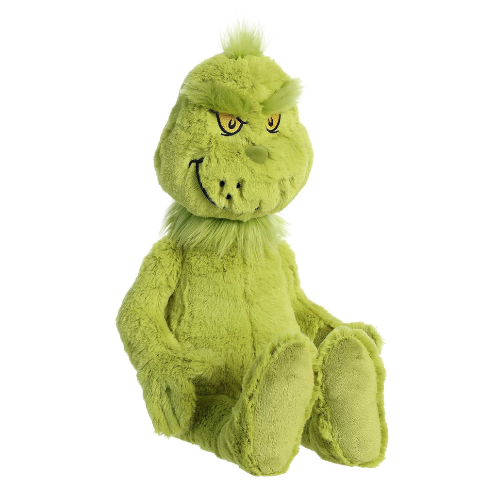 Aurora - Large Green Dr. Seuss - 18" Grinch - Whimsical Stuffed Animal