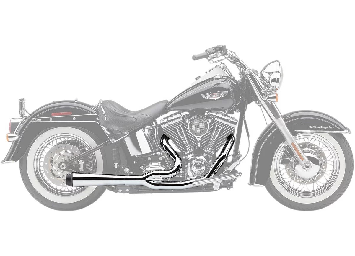 Cobra El Diablo 2-into-1 Chrome 4" Exhaust System (6485)