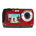 Minolta  48  Waterproof Digital Camera, Red