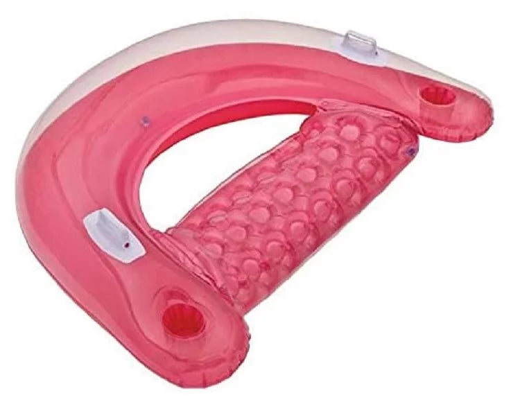 Intex Sit ' Float Inflatable Colorful Floating Pool Lounges 8 Pack (Colors Vary)