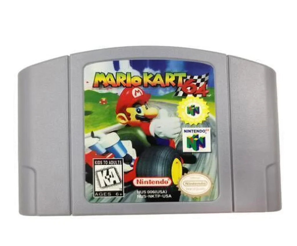 Mario Kart 64 Smash Bros Party 1 2 3 GoldenEye 007 Video Game For Nintendo