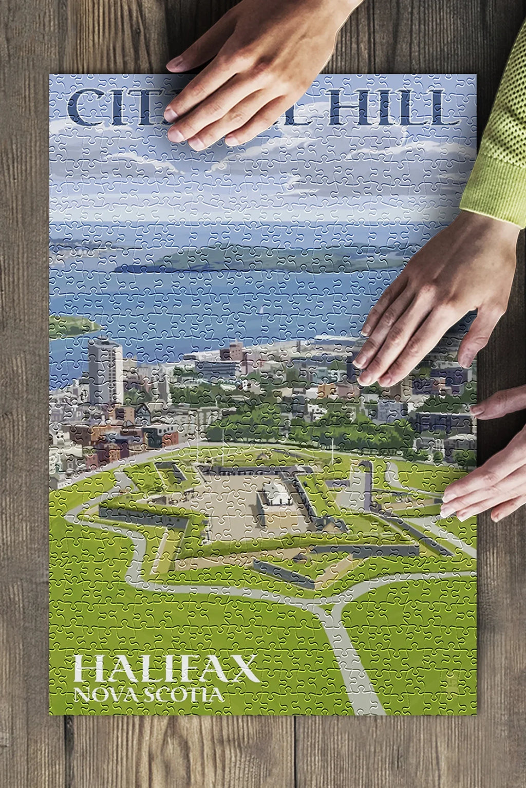 Halifax, Nova Scotia, Citadel Hill (19x27 inches, Premium 500 Piece Jigsaw Puzzle for Adults and Family, Made in )
