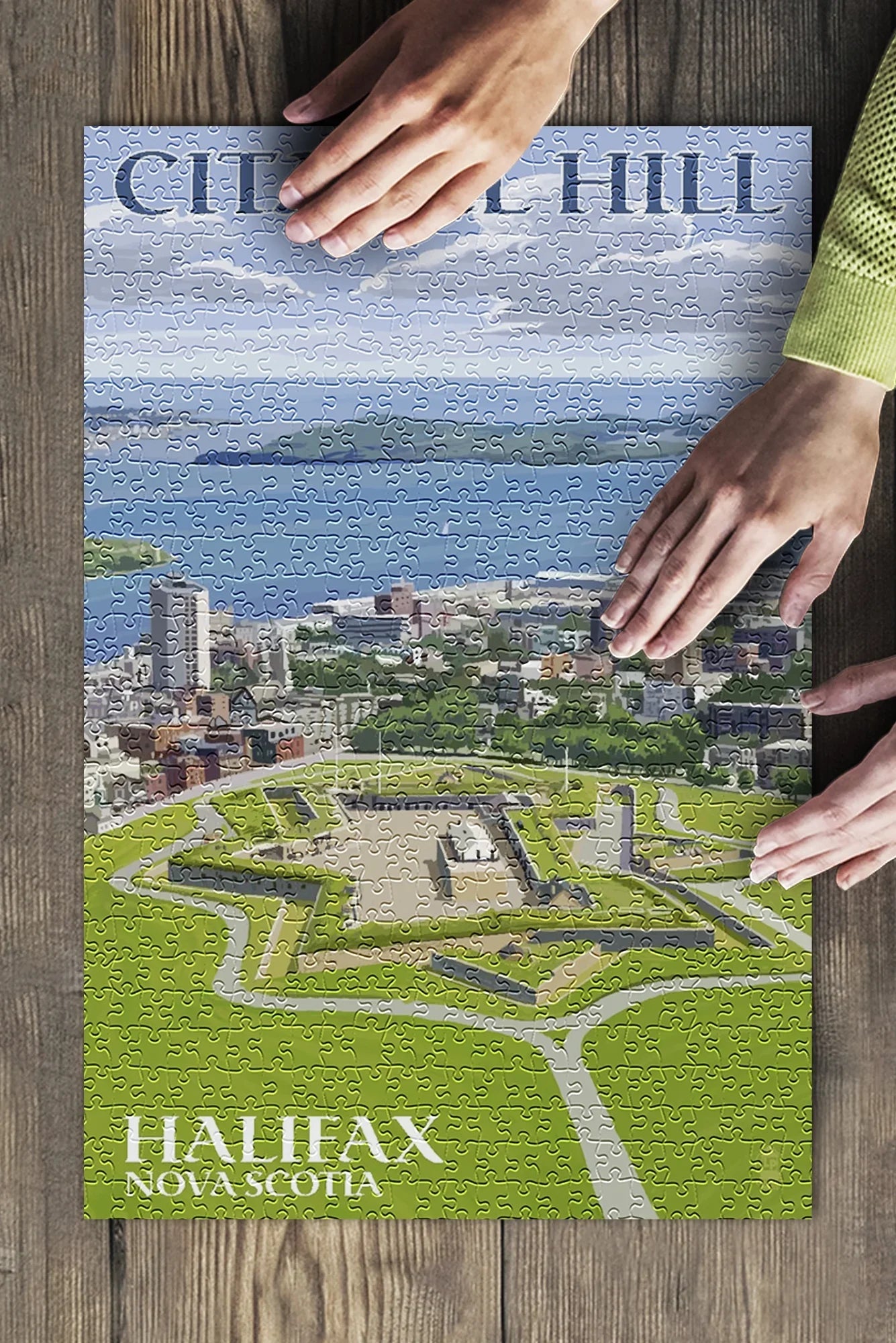 Halifax, Nova Scotia, Citadel Hill (19x27 inches, Premium 500 Piece Jigsaw Puzzle for Adults and Family, Made in )