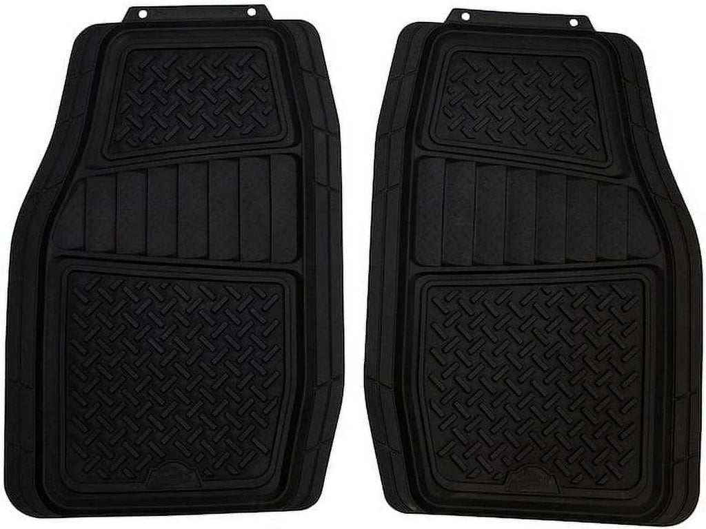 Floor Mat Set 2 Piece - Compatible with 2004 - 2008, 2017 - 2019 Chrysler Pacifica 2005 2006 2007 2018