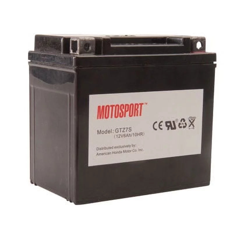 Motosport Maintenance-Free Battery with Acid  for Honda  2012-2017