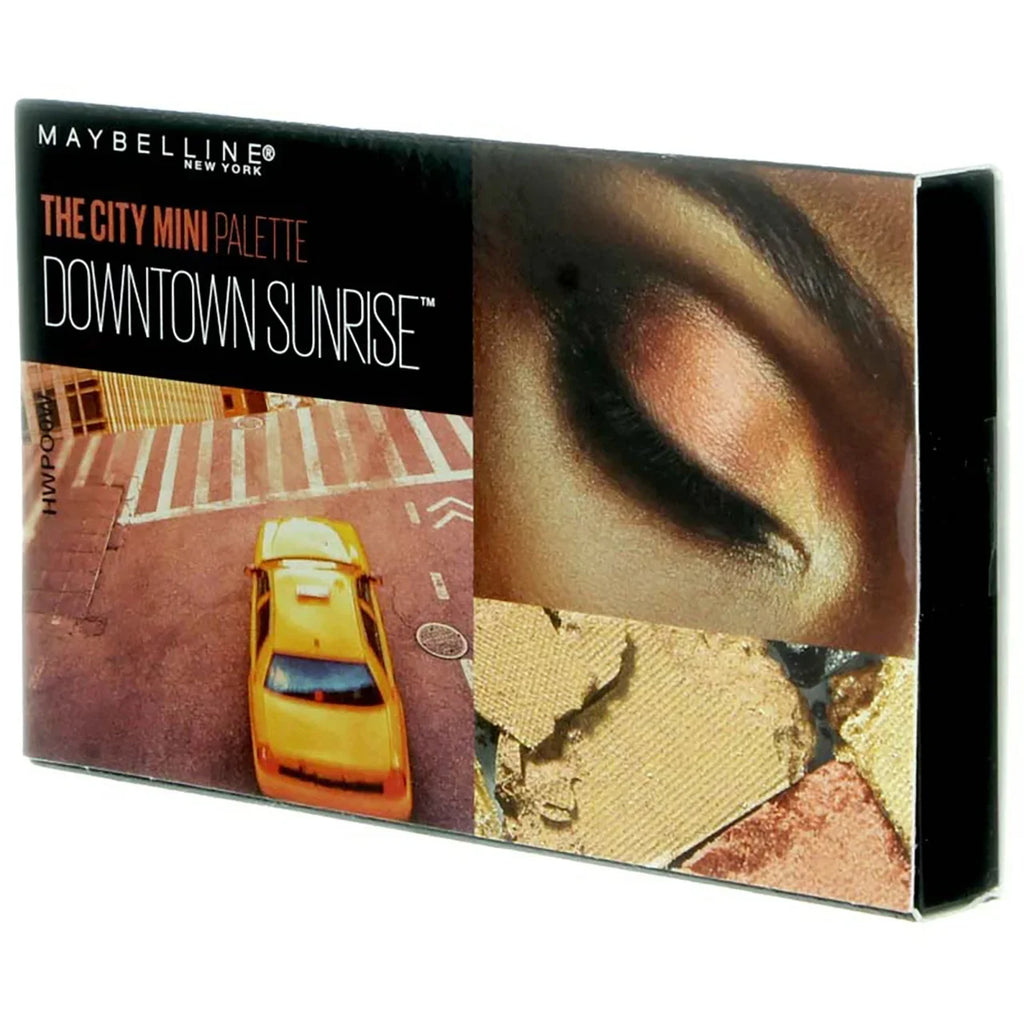 Maybelline The City Mini Eyeshadow Palette Makeup, Downtown Sunrise, 0.14 oz (Pack of 3)