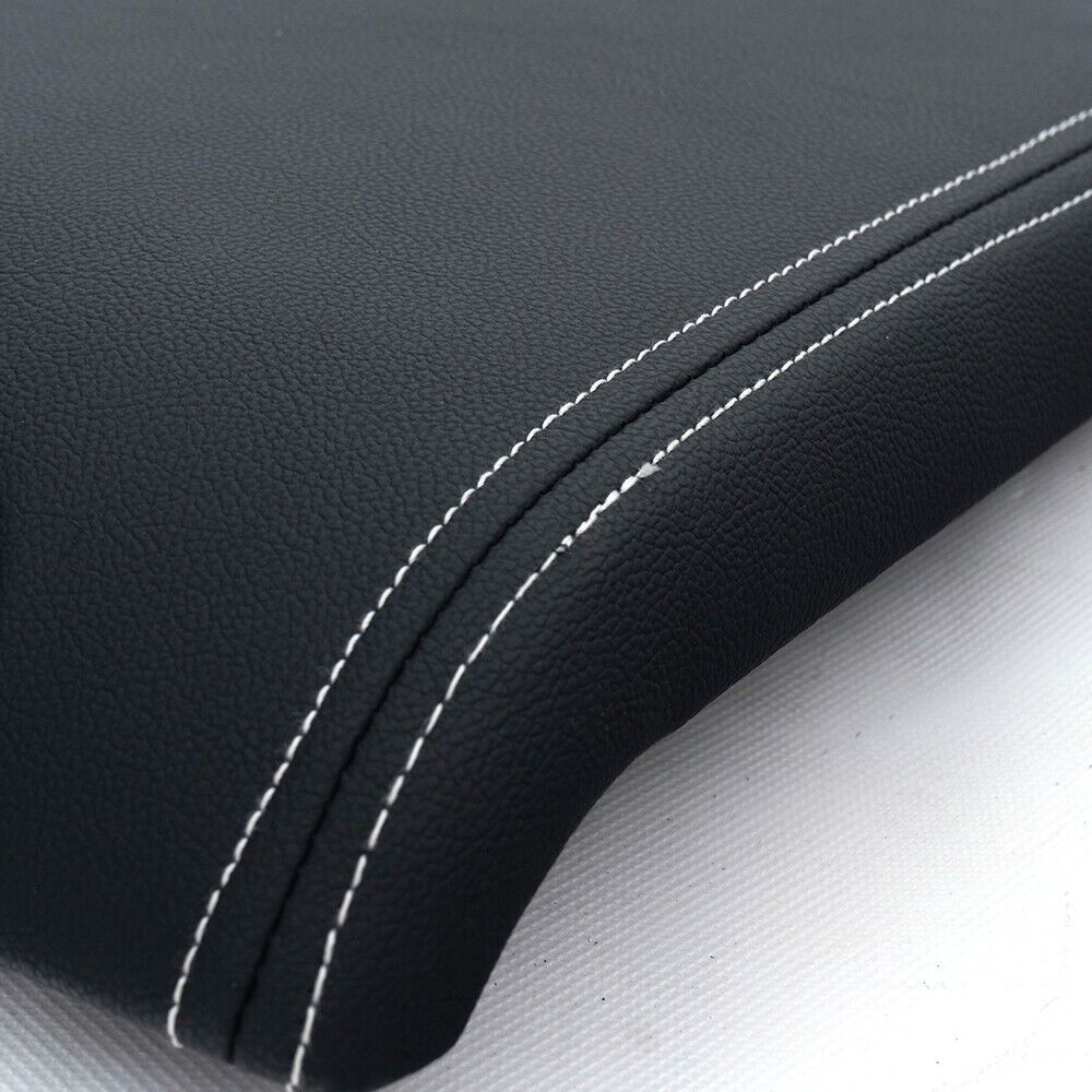 Teledu Center Console Arm Rest Lid Cover Fit For  2009-2014 Ford -150 Black New